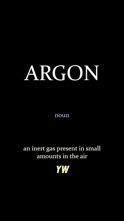 How to pronounce ARGON in English .
